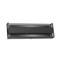 Dual Sided 45RU Vertical Rack Cable Manager 10 Wide Black PE2VSD10