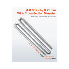 118 Inch Stainless Steel Diesel Heater Flexible Exhaust Pipe Replacement Kit