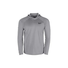 UV Protection Men’s Workwear Sun Hoodie Gray M550G-3X