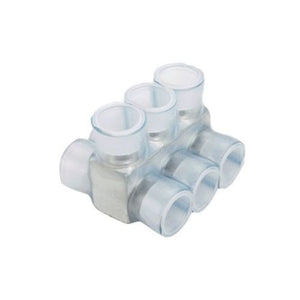 4 Ports Double Sided Multi-Tap Mechanical Connectors PCSB350-4-3 (Pack of 3)