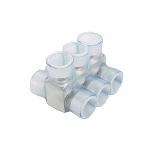 4 Ports Double Sided Multi-Tap Mechanical Connectors PCSB350-4-3 (Pack of 3)