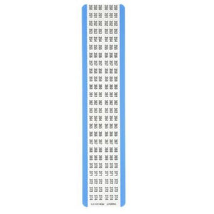 Vinyl Cloth Pre Printed Wire & Cable Label White PCM-350-374 (Pack opf 25)