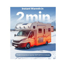 All-in-One Portable 8KW Diesel Space Heater with Remote & LCD Control for Vehicles, Vans, RVs, Campers, and Trucks