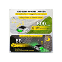 Wireless Heavy Duty Solar LED Dock Lights for Driveway & Walkway Green 4 Pack