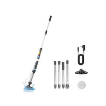 8.5 GPM Cordless Pool Vacuum Cleaner Handheld Rechargeable Pool & Spa Cleaner with 2 Brush Heads