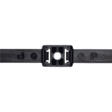 Nylon Double Clamp Tie With Spacer Black PLDC2.5EH-C350(Pack of 100)