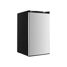 Compact 3.2 Cu.Ft Mini Fridge with Freezer Compartment, Adjustable Temperature & Glass Shelf for Home & Office