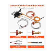 Fireplace Gas Pilot Ignition Assembly Compatible with Quadra-Fire, Heat & Glo & Heatilator