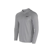UV Protection Men’s Workwear Sun Hoodie Gray M550G-3X