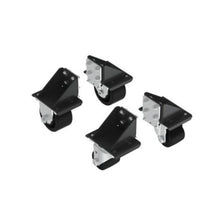 Net Access N Type Cabinet Caster Kit Black NCSTR4
