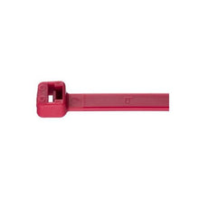 Cross Section Intermediate Nylon Locking Cable Tie Red PLT2I-M2 (Pack of 1000)