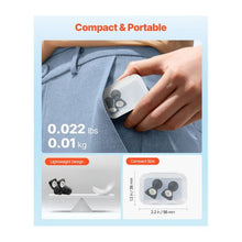 Reusable Sleep Earplugs NRR 25 dB Noise Reduction Soft Flexible Silicone Ear Plugs with 12 M/L Ear Tips, for Sleeping, Studying, Working & Travel