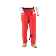 Large Chainsaw Safety Chaps 38–40 Inch Waist Class C 8-Layer Apron-Style Protective Pants with Adjustable Belt & Gear Pocket