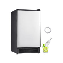 Freestanding & Built-In Under Counter Ice Maker 25 Lbs/24h Capacity for Home & Commercial Use