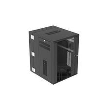 Wall Mount Enclosure Cabinet With Windowed Door Black PZWMC1830W