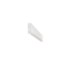 18 Inch Steel Powder Coated Cantilever Wire Bracket White PWBCB18WH