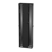 45RU Vertical 8 Wide Dual Sided Cable Manager Black PE2VD08