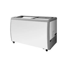 13.1 Cu.Ft Commercial Ice Cream Freezer Display Case with 8 Tub Capacity & Locking Casters