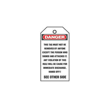 Vinyl Self Laminating Identification Tag PST-3