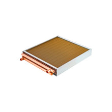 190K BTU 22 x 22 inch Water-to-Air Heat Exchanger with Copper Tubes and Aluminum Fins