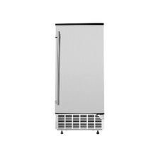 80lbs/24h Commercial Undercounter Built-In Ice Maker with Electric Drain Pump