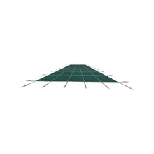 16 x 40 ft Rectangle Pool Safety Cover No Tray Inground Swimming Pool Cover with Drainage Holes Durable Mesh Winter Safety Cover Green