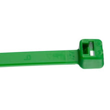 Cross Section Miniature Plenum Rated Cable Tie Green PLT1M-C5 (Pack of 100)