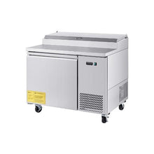 44 Inch Single Door Commercial Salad Prep Table with 11 Cu.Ft Refrigerated Storage