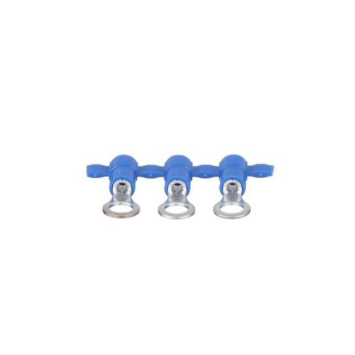 Vinyl Insulated Funnel Entry Reel Ring Terminal Blue PV14-4RB-3K (Pack Of 3000)