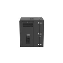 Wall Mount Enclosure Cabinet With Windowed Door Black PZWMC1830W