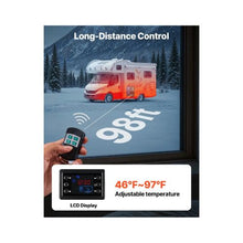 All-in-One Portable 8KW Diesel Space Heater with Remote & LCD Control for Vehicles, Vans, RVs, Campers, and Trucks