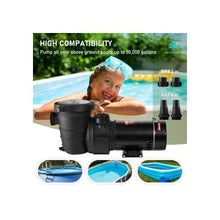 High-Capacity 1.5 HP Single-Speed Water Pump for Above Ground Pools, Spas, and Water Systems