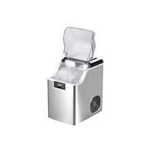 44 Lbs/Day Compact Countertop Nugget Ice Maker with Self-Cleaning for Kitchen, Bar & Office Gray