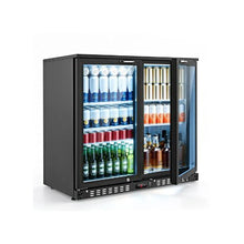 7.4 Cu. Ft. Commercial Back Bar Beverage Cooler with LED Lighting and Adjustable Shelves