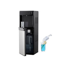 Multi Function 3-in-1 Floor Standing Water Dispenser with 33 LBS/24H Ice Maker and Cold Water Function