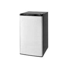 Compact 3.2 Cu.Ft Mini Fridge with Freezer Compartment, Adjustable Temperature & Glass Shelf for Home & Office