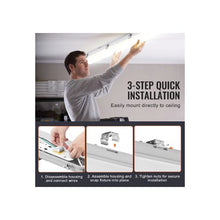 Adjustable 4FT Power Selectable LED Multi Watt Waterproof Shop Light With Selectable Outpu