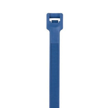 Metal Detectable Miniature UV Resistant Cable Tie Dark Blue PLT1M-C186 (Pack of 10)