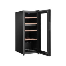 Freestanding Dual Zone Wine Refrigerator 20 Bottle Capacity with Precision Temperature Control for Home, Bar & Office