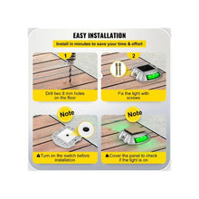 Wireless Heavy Duty Solar LED Dock Lights for Driveway & Walkway Green 4 Pack