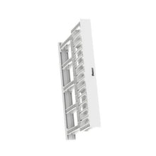 1RU High Capacity Horizontal Dual Sided Cable Manager White NM1WH