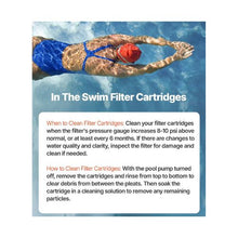 150 Sq. Ft. Pool Filter Cartridge Replacement Element Spa & Hot Tub Filtration Cartridge Trilobal Pleated Media Easy to Clean