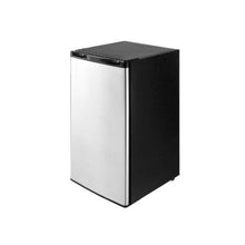 Compact 3.2 Cu.Ft Mini Fridge with Freezer Compartment, Adjustable Temperature & Glass Shelf for Home & Office