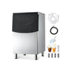 Heavy Duty 250 lbs Professional Commercial Ice Storage Bin with Adjustable Feet for Restaurant Hotel and Beverage Shops
