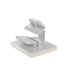 Adhesive Latching Wire Clip Natural LWC75-A-L (Pack of 50)