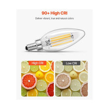 Traditional Warm White LED Candelabra LED Candle Light Bulbs Decorative Style
