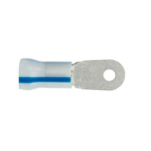 Kynar Insulated Loose Piece Ring Terminal Connector Blue PK6-10R-T (Pack of 200)