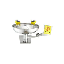 27 cm Wall-Mounted Emergency Eyewash Station Stainless Steel First Aid Eye Wash Unit 16.14 x 12.99 x 9.45 inch