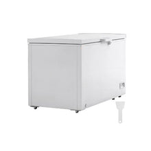 12.8 Cu.Ft Freestanding Commercial Chest Freezer with 345 L Capacity Locking Lid 7 Level Adjustable Temperature