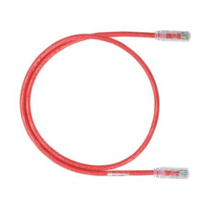 3 FT Category 6 Stranded Unshielded UTP Patch Cord Red NK6PC3RDY